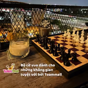 Bộ cờ vua dành cho những không gian tuyệt vời