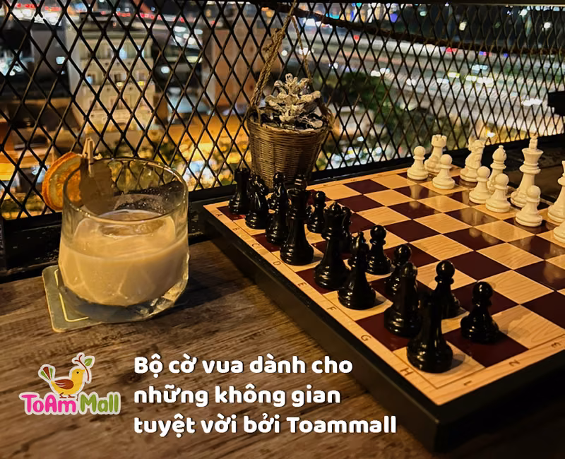 Bộ cờ vua dành cho những không gian tuyệt vời