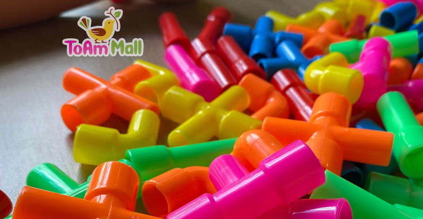 Đồ chơi ráp ống nước nhiều chi tiết